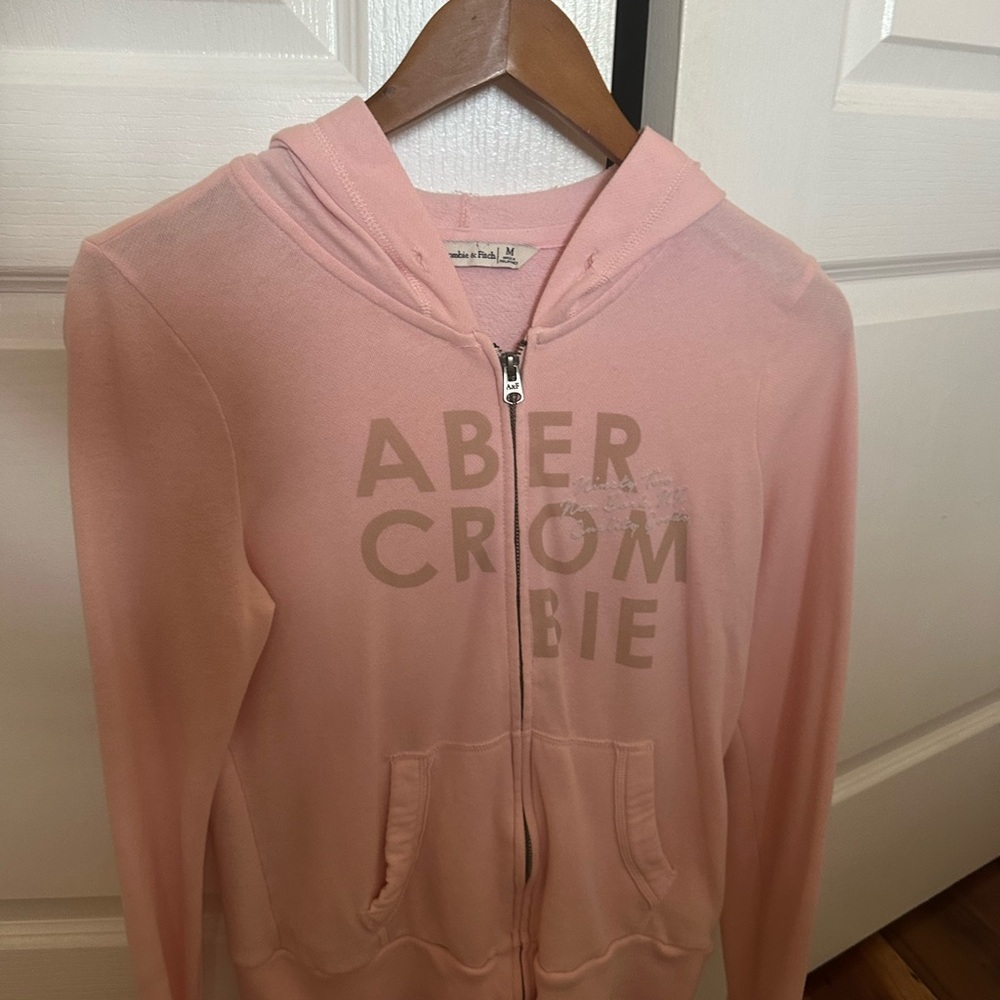 Abercrombie Pink Hoodie
